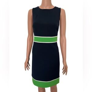 Tommy Hilfiger blue and green dress.